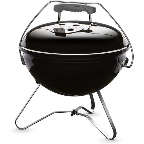 Smokey Joe Premium 14-inch Charcoal Grill, Black