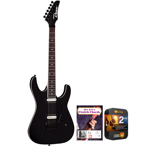 Dean MD X Floyd 6-String Electric Guitar with Floyd Rose Tremolo+Warranty Bundle