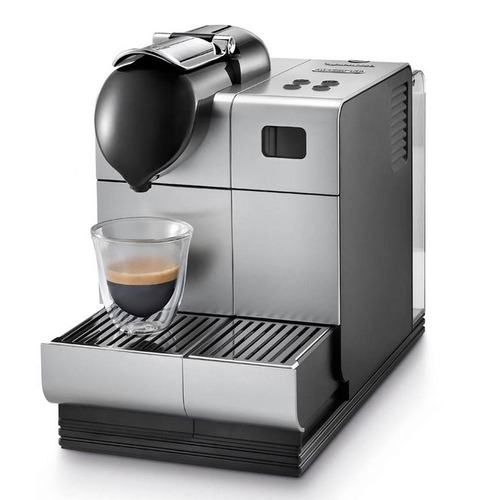 DeLonghi EN520SL Lattissima Plus Capsule Espresso/Cappuccino Machine - Silver