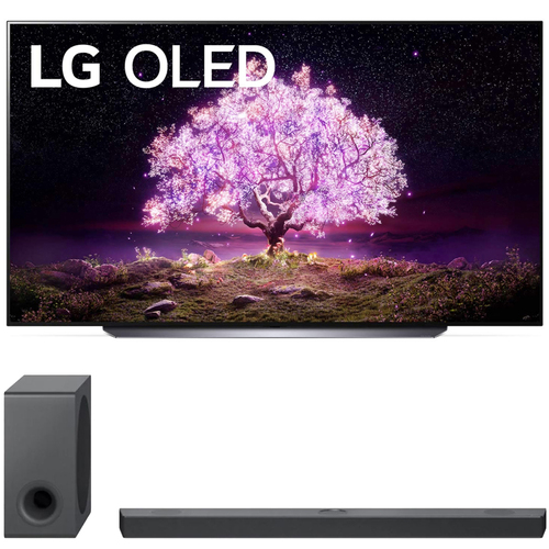 LG 55 Inch 4K Smart OLED TV with AI ThinQ (2021) + S90QY 5.1.3 ch Audio Sound Bar