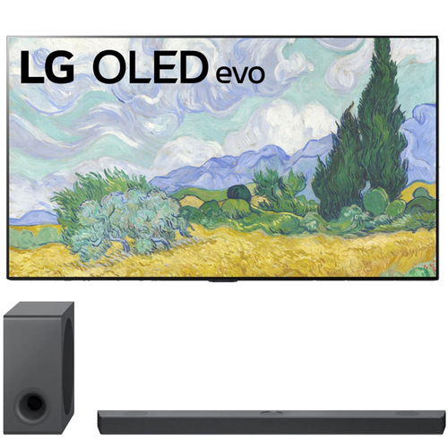 LG 77 Inch OLED evo Gallery TV (2021 Model) + S90QY 5.1.3 ch Audio Sound Bar