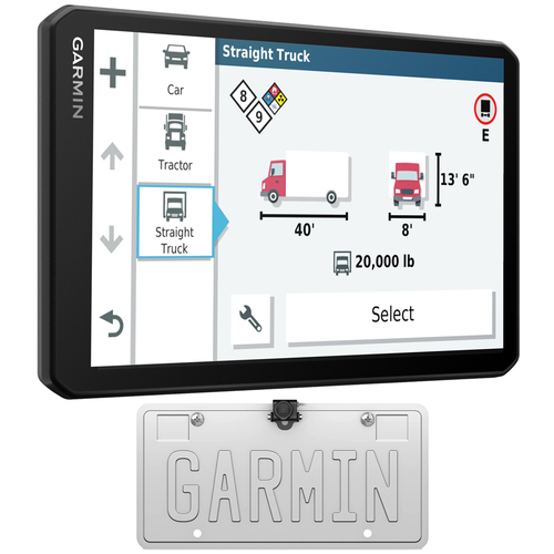 Garmin dezl OTR700 7` GPS Truck Navigator with Garmin Wireless Backup Camera