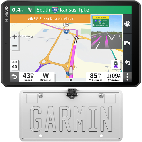 Garmin dezl OTR800 8` GPS Truck Navigator with Garmin Wireless Backup Camera