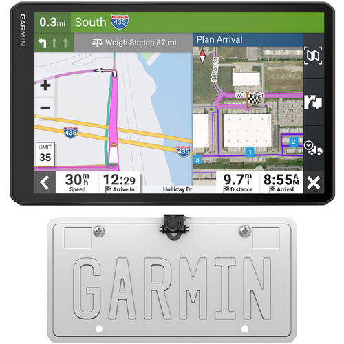 Garmin dezl OTR1010 10` GPS Truck Navigator with Garmin Wireless Backup Camera