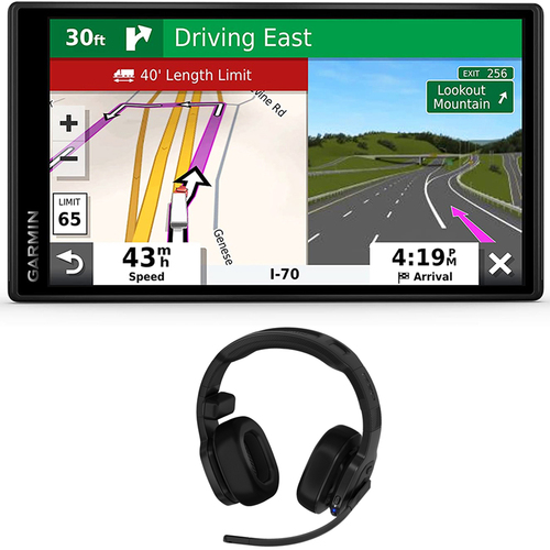 Garmin Dezl OTR500 5.5` GPS Truck Navigator with Garmin Wireless Headset