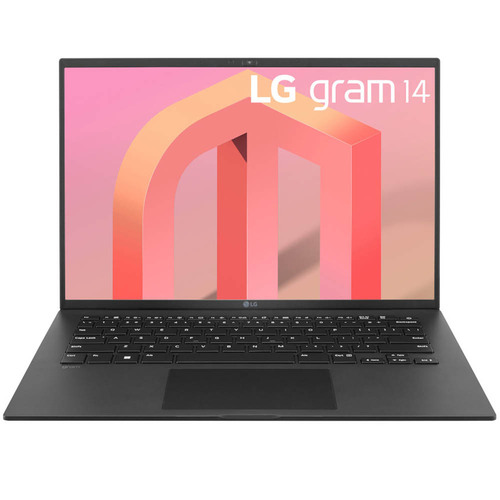 LG gram 14Z90Q 14` Lightweight Laptop, Intel i5-1240P, 16GB RAM/512GB SSD, Black