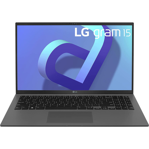 LG gram 15Z90Q 15` Lightweight Laptop, Intel i7-1260P, 16GB RAM/512GB SSD, Gray