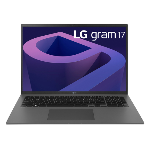 LG gram 17Z90Q 17` Lightweight Laptop, Intel i5-1240P, 16GB RAM/512GB SSD, Gray