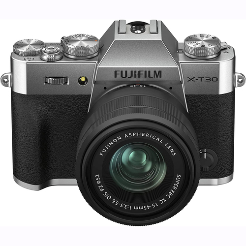 Fujifilm X-T30 II Mirrorless Camera (Silver) with XC 15-45mm OIS PZ Lens