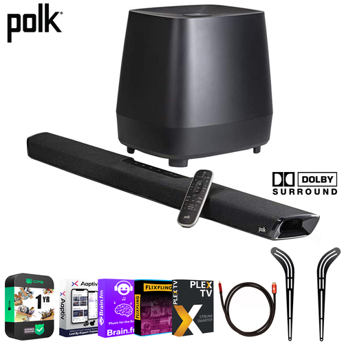 Polk Audio MagniFi 2 200W 2.1Ch Soundbar System w/ Subwoofer +1 Year Extended Warranty