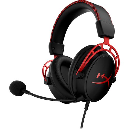 Cloud Alpha Gaming Headset, Black/Red - 4P5L1AA