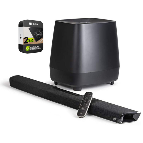 Polk Audio MagniFi 2 200W 2.1-Ch Soundbar w/ Wireless Subwoofer+2 Year Warranty