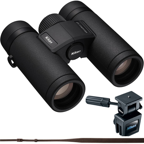 Nikon Monarch M7 Binoculars 10x30 ED Lenses Water/Fog Proof with Strap and Mount