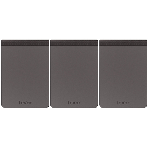Lexar 512GB Portable SSD Solid State Drive 3 Pack