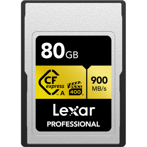 80GB CFexpress Type A Pro Gold R900/W800 Memory Card
