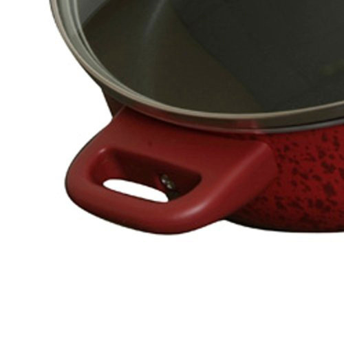 Paula Deen Signature Nonstick 15-Piece Porcelain Cookware Set (Red) (12512)