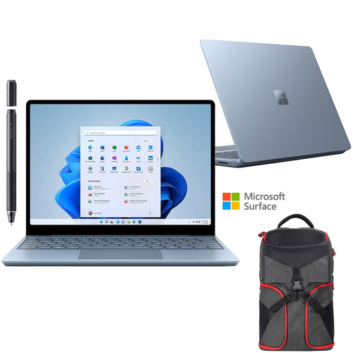 Microsoft Surface Laptop Go 2 12.4` Intel i5-1135G7 8GB/256GB Touch + Accessories Bundle