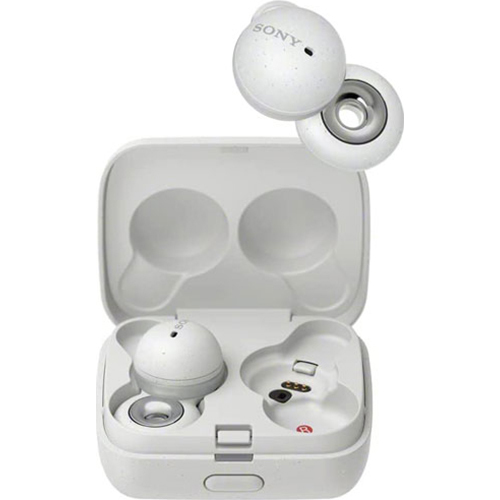 Sony LinkBuds Truly Wireless Earbuds Headphones w/ Alexa Built-in (White) - WFL900/W