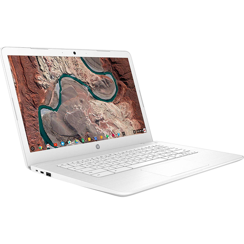 Hewlett Packard Chromebook 14` Intel Celeron N3350 4GB RAM 32GB Laptop 14-ca010nr - Open Box
