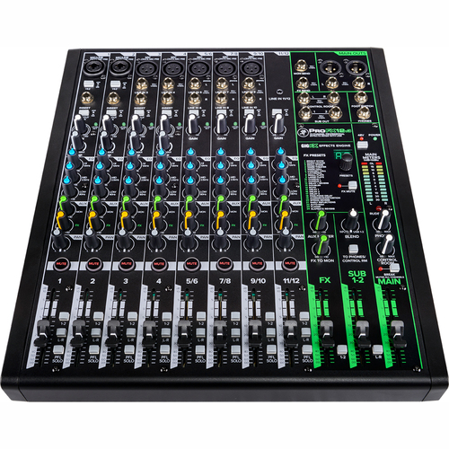 Mackie ProFX12v3 12 Channel Professional Effects Mixer with USB - Open Box