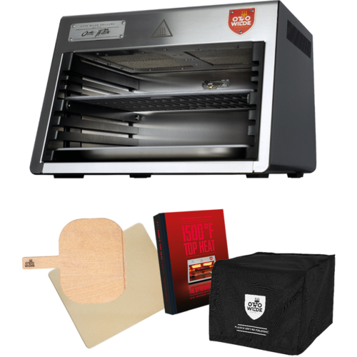 The Otto Grill Lite Outdoor Infrared Steak Grill Pizza Kit