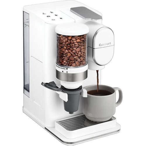 Grind and Brew Single-Serve Coffeemaker, White (DGB-2W)