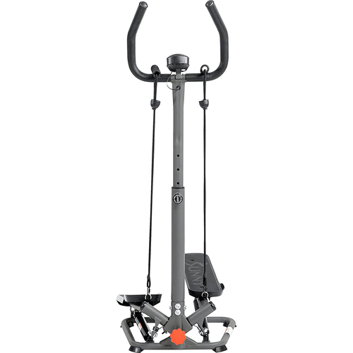 Sunny Health and Fitness Twist Stepper w/ Handlebar and Resistance Bands - SF-S020065 - Open Box