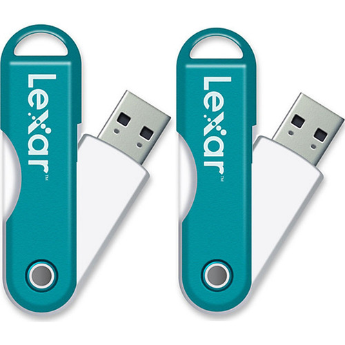 Lexar 16 GB JumpDrive S33 USB 3.0 Flash Drive 2-Pack (32GB Total)