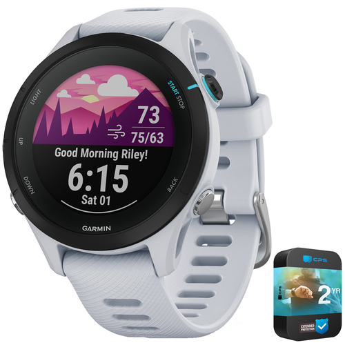 Garmin Forerunner 255 Music GPS Smartwatch Whitestone with 2 Year Warranty