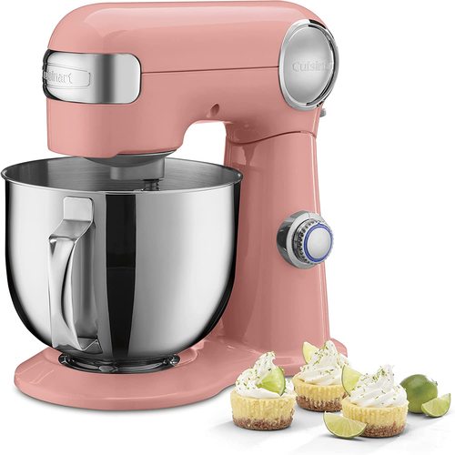 Cuisinart Precision Master 5.5-Quart 12-Speed Stand Mixer, Blushing Coral