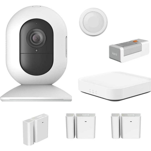 Kami 1080p Wireless Outdoor Security Camera and N100 Smart Security Sensor Kit