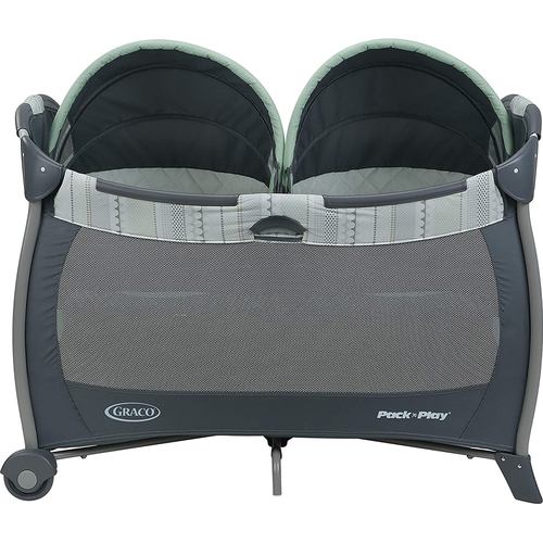 Graco Pack 'n Play Playard with Bassinet for Twins, Mason - 1967965