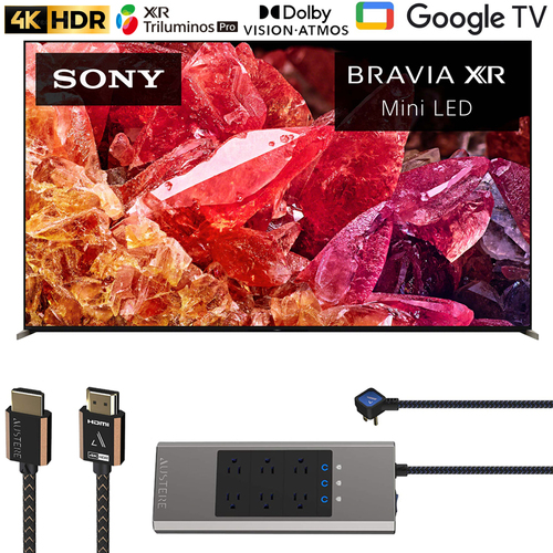 Sony 65` BRAVIA XR X95K 4K HDR Mini LED TV with Smart Google TV 2022 with HDMI Bundle
