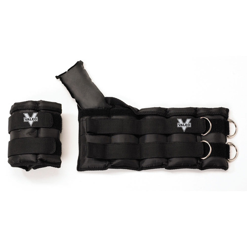Valeo AW5 Adjustable Ankle/Wrist Weights - 5 Lb. Pair