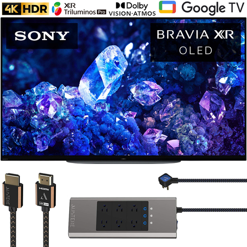 Sony XR42A90K Bravia XR A90K 42` 4K HDR OLED Smart TV 2022 with HDMI Bundle