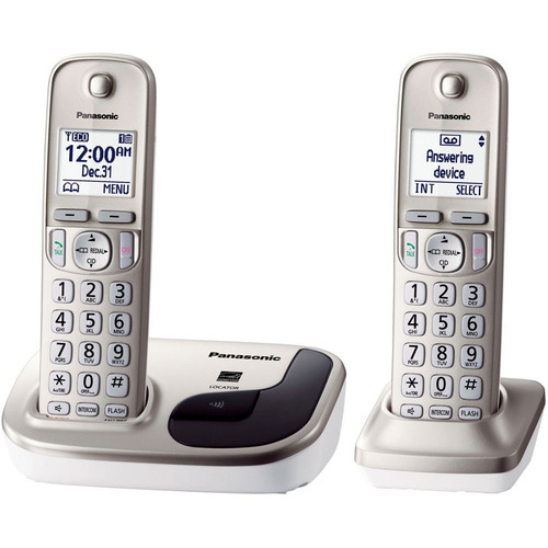 Panasonic KX-TGD212N - DECT 6.0 2-Handset Landline Telephone