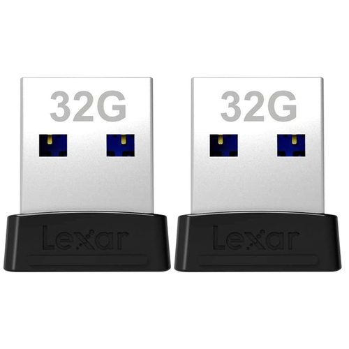 Lexar JumpDrive S47 USB 3.1 Flash Drive 32GB 2 Pack
