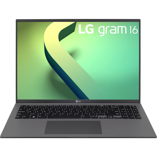 LG gram 16Z90Q 16` Lightweight Laptop, Intel i5-1240P, 16GB RAM/512GB SSD, Gray 