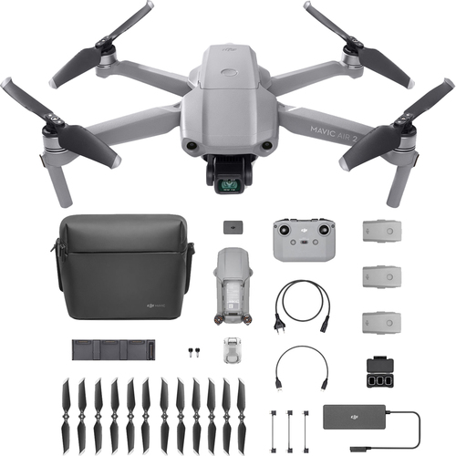DJI Mavic Air 2 Drone Quadcopter Fly More Combo 48MP & 4K Video - Open Box