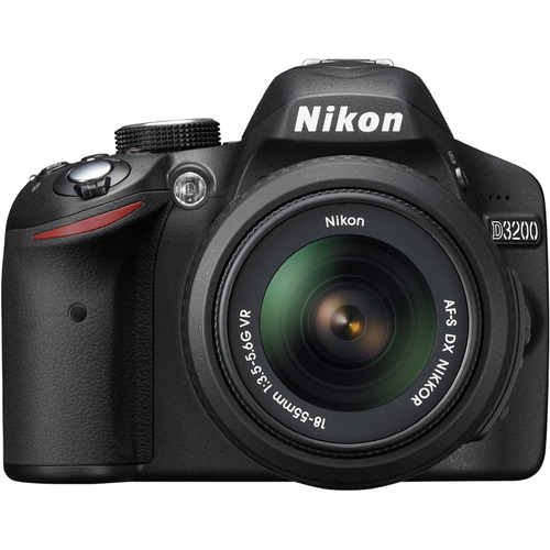 Nikon D3200 24.2 MP CMOS Digital SLR Camera (Black) With 18-55 Dx VR Lens