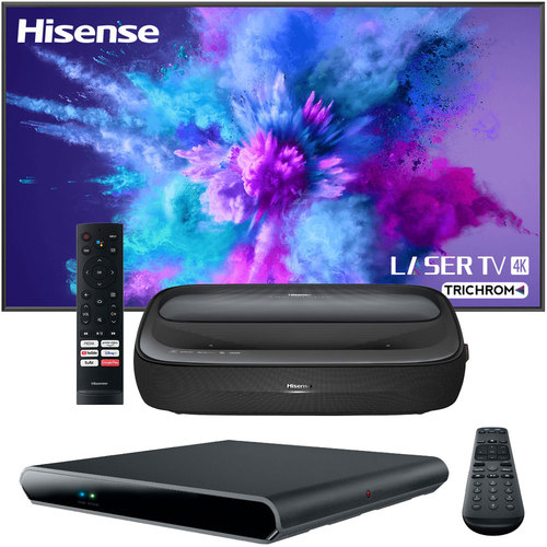 Hisense 100L9G 100` TriChroma LASER TV & DLT100B Screen with DIRECTV STREAM Bundle