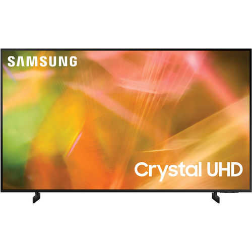 Samsung UN65AU8000 65 Inch 4K Crystal UHD Smart LED TV (2021) - Refurbished
