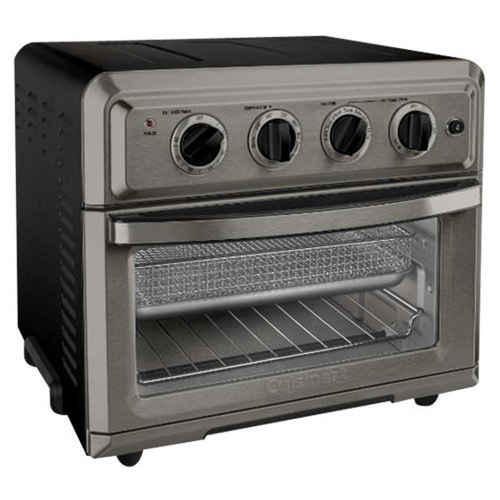 Cuisinart Convection Toaster Oven Air Fryer with Light Black Stainless - Renewed