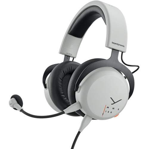 MMX 150 Closed Back USB Gaming Headset for PC, Playstation, Xbox - Grey