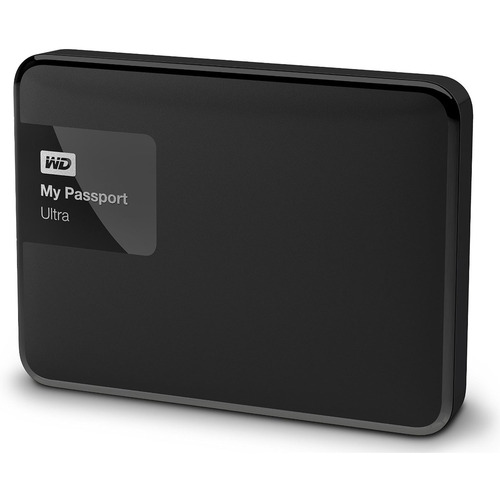 Western Digital My Passport Ultra 2TB Portable External Hard Drive USB 3.0 Black (WDBBKD0020BBK)