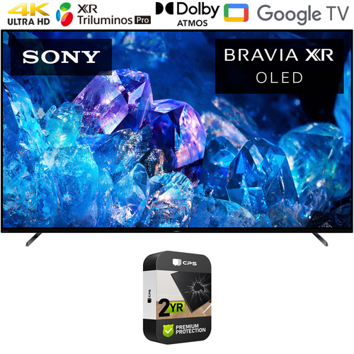 Sony Bravia XR A80K 55` 4K HDR OLED Smart TV 2022 Renewed with 2 Year Warranty