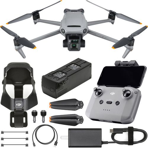 DJI Mavic 3 Quadcopter Drone with Remote Controller CP.MA.00000439.01 - Open Box
