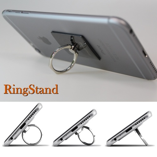 Universal Smart Holder & Stand for Any Phone or Tablet in Titanium Metal