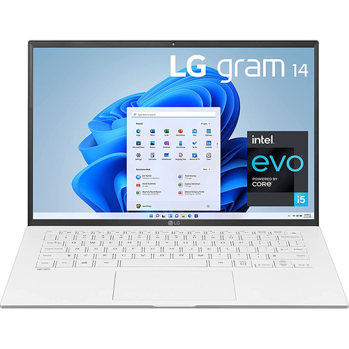 LG gram 14` Laptop with Intel i5-1135G7, 8GB/256GB SSD (14Z90P) - Open Box