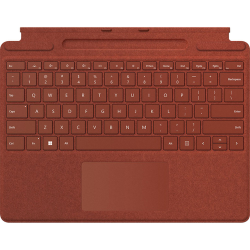 Microsoft Surface Pro Signature Mechanical Keyboard - Poppy Red (8XA-00021) - Open Box